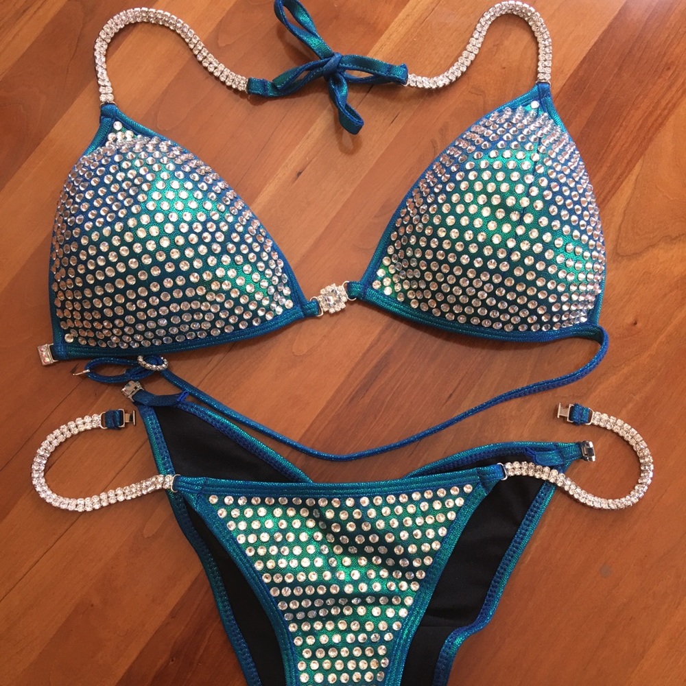 Blue Crystal NCP Competition Bikini